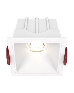 Точечный светильник Alfa LED DL043-01-10W3K-D-SQ-W Maytoni