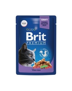 Влажный корм для кошек Brit