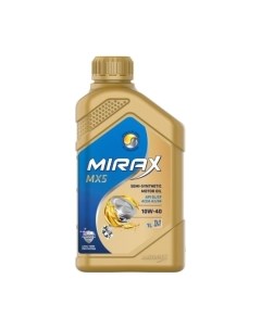 Моторное масло MX5 10W40 SL/CF A3/B4 / 607022 Mirax