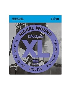 Струны для электрогитары EXL-115 D'addario