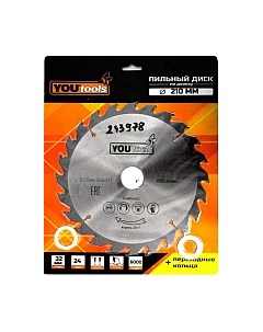 Пильный диск 210/32мм Z24 Yourtools