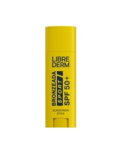 Крем солнцезащитный Bronzeada Sport Для губ и лица SPF 50+ Librederm