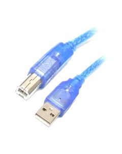 Кабель USB 2.0 4С Cu для принтера с оплеткой Sipu