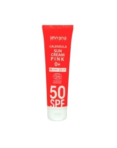 Крем солнцезащитный Календула SPF50 Pink Levrana