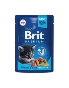 Влажный корм для кошек Brit