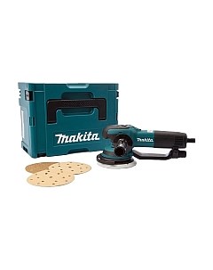 Профессиональная эксцентриковая шлифмашина Makita