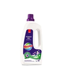 Гель для стирки Maxima Laundry Gel с ароматом весенних цветов Sano