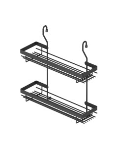 Полка для специй на рейлинг Starax