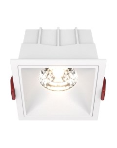 Точечный светильник Alfa LED DL043-01-15W3K-D-SQ-W Maytoni