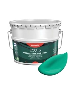 Краска Eco 3 Wash and Clean Smaragdi / F-08-1-9-FL132 Finntella