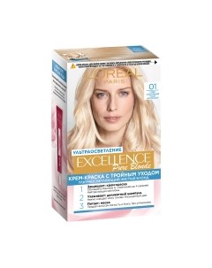 Крем-краска для волос Color Excellence 01 L'oreal paris