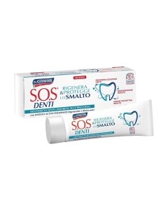 Зубная паста Regenerates & Protects the Enamel Восстановление и защита эмали S.o.s denti