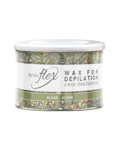 Воск для депиляции Flex Водоросли в банке Italwax