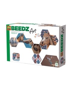 Развивающая игра Beedz Art Лошади / 06023 Ses creative