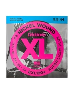 Струны для электрогитары EXL120+ D'addario