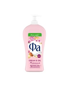 Гель для душа Cream & Oil Магнолия Бережный уход Fa