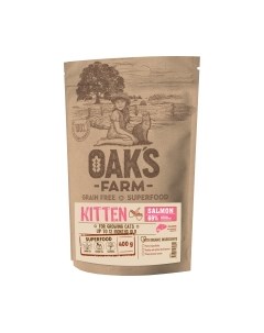 Сухой корм для кошек Oak's farm