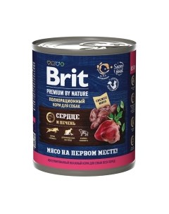 Влажный корм для собак Brit