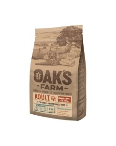 Сухой корм для собак Oak's farm