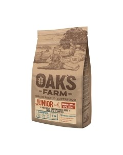 Сухой корм для собак Oak's farm