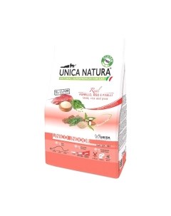 Сухой корм для кошек Natura Indoor ягненок, рис, горох Unica