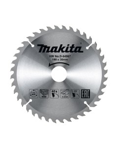 Пильный диск D-64967 Makita