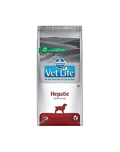 Сухой корм для собак Vet Life Hepatic Farmina