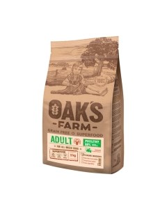 Сухой корм для собак Oak's farm