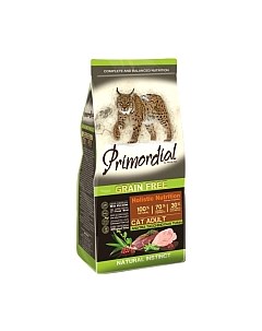 Сухой корм для кошек Cat Adult Duck & Turkey / MGSP1102 Primordial