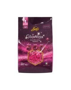 Воск для депиляции Glowax Cherry Pink Вишня горячий пленочный в гранулах Italwax