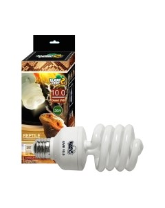 Лампа для террариума Reptile UVB Compact Fluorescent Lamp 26W UVB 10.0 / 006 Lucky herp