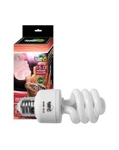 Лампа для террариума Reptile UVB Compact Fluorescent Lamp 13W UVB 15.0 / 001 Lucky herp