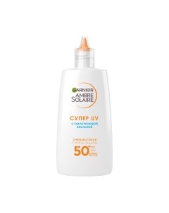 Крем солнцезащитный Ambre Solaire Флюид Невидимый с SPF 50 Garnier