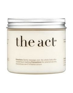 Масло для тела The act