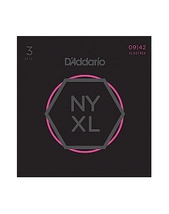 Струны для электрогитары NYXL0942 D'addario