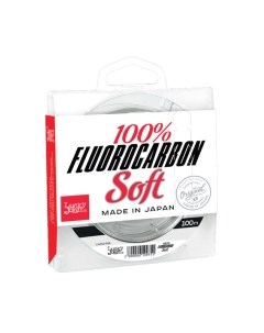 Леска монофильная Fluorocarbon Soft 100/020 / LJ4049-020 Lucky john