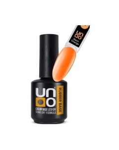 База для гель-лака Rubber Color Base Gel Neon Orange Uno