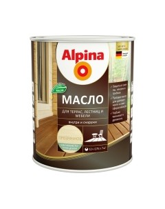 Масло для древесины Alpina