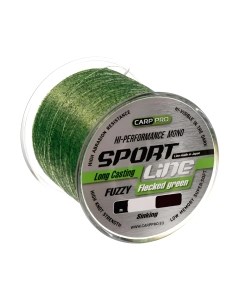 Леска монофильная Sport Line Flecked Green 1000M / CP2410-0265 Carp pro