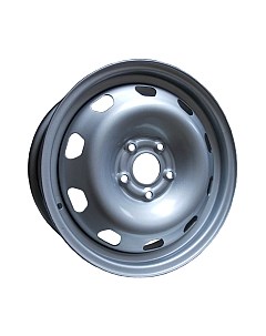 Штампованный диск Renault Duster 16x6.5" 5x114.3мм DIA 66.1мм ET 50мм / TZSK0013 S Тзск