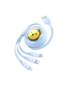 Кабель USB to Micro USB+Type-C+iP CB000063 / 662802585C Baseus