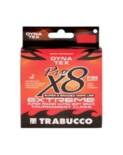 Леска плетеная Dyna-Tex X8 Pro Extreme 0.10мм 150м / 054-26-10 Trabucco