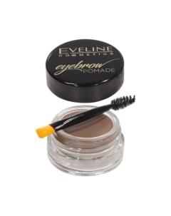 Помада для бровей Eyebrow Pomade тон Soft Brown Eveline cosmetics