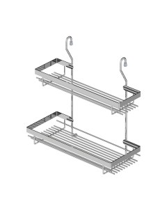 Полка для специй на рейлинг Starax