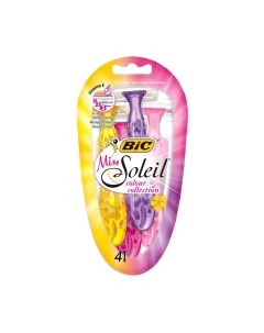 Набор бритвенных станков Miss Soleil Colour Bic