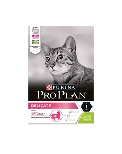 Сухой корм для кошек Delicate Lamb Pro plan