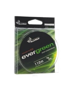 Леска плетеная Evergreen 0.16мм 110м / EVGR016 Allvega