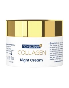 Крем для лица Collagen Ночной Novaclear