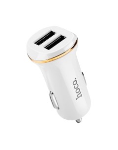 Зарядное устройство автомобильное Z1 Double Ported Car Charger Hoco