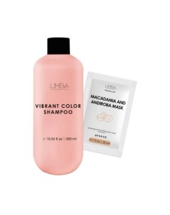 Набор косметики для волос Cosmetics Vibrant Color Шампунь+Маска nlmb_52 Limba